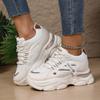 Fashion 2025 NEW Women's Shoes Spring Autumn Lined Top Sport Shoes Inner Heightening Rubber Sole Comfortable Casual Footwear