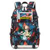 My Hero Academia Printed Rucksack Large Capacity School Bag Outdoor Book Backpack for Boys Girls Teens