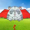 1.6m Tail Large Kite Toy Easy To Fly Primary Stunt Kite with Handle Colorful Flight Kite Enhance Coordination Children Gift