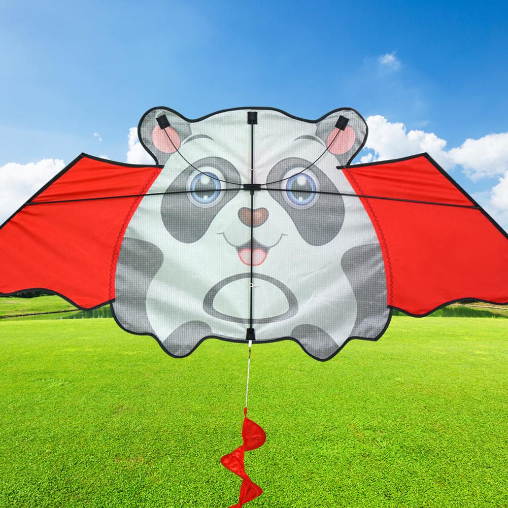 1.6m Tail Large Kite Toy Easy To Fly Primary Stunt Kite with Handle Colorful Flight Kite Enhance Coordination Children Gift