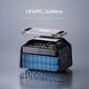 IEE P1800 1800W Portable Power Station, 1024Wh LiFePO4 Battery Solar Generator, 11 Output Ports, 1.2 Hours Fast Charging, App Control