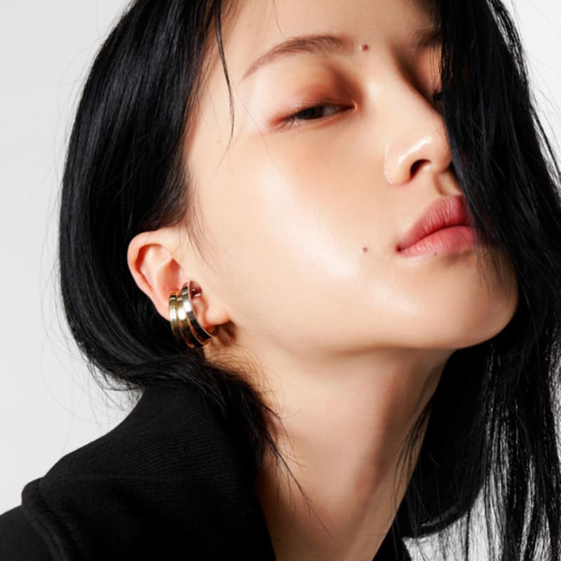 PERSONAL/SERVICE ARCH PILLAR EAR-CUFF / GOLD