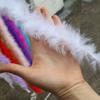 Fine Flat Feather Strip Turkey Top Strip Clothing Accessories Accessories Christmas Gifts Toys Decoration Handmade Materials