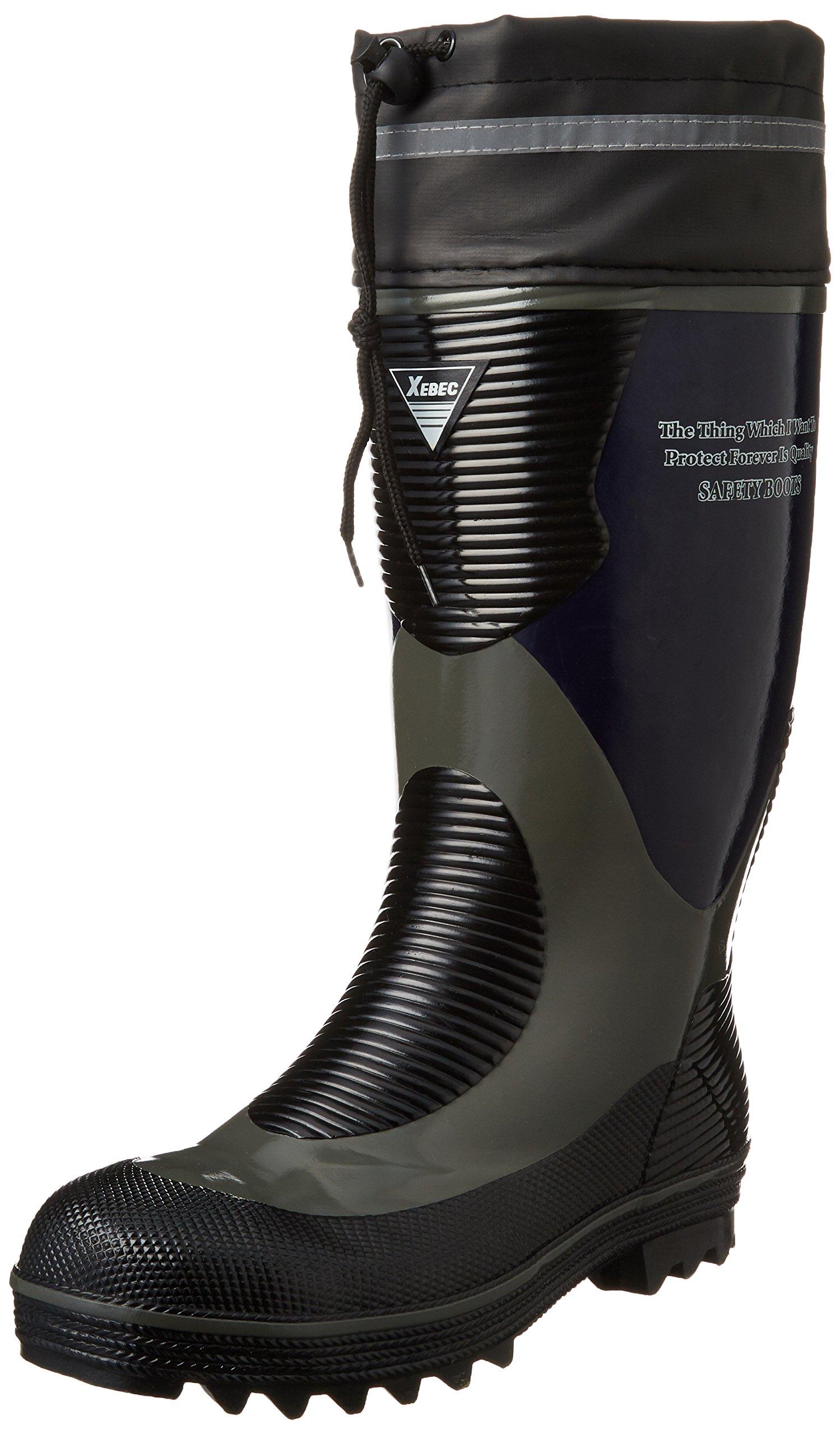 

Safety Shoes Work Shoes 85704 Safety Boots with Opening Cover and Reflective Material Navy [XEBEC] 24.0cm