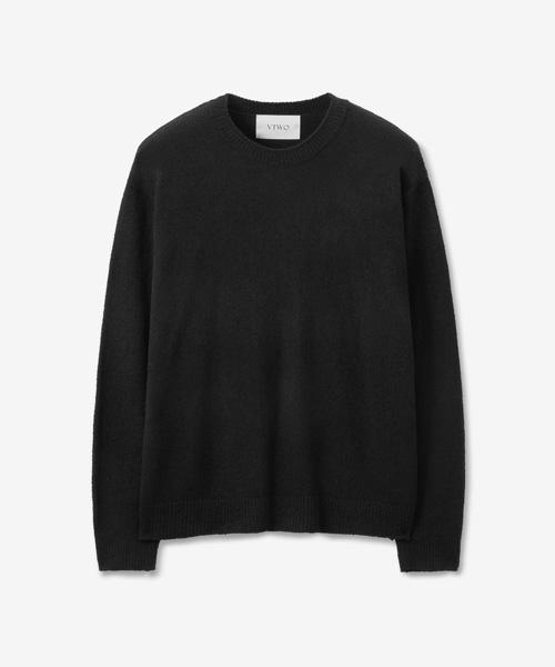 V2 Boucle Knit Sweater_Black Black/M