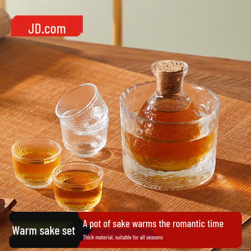 Jingdong Zao Glass Warm Wine Set