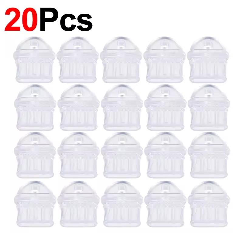 Cell Phone Dust Plugs Type C Charging Port Anti Dust Plug Clear/Black DIY Dustplugs with Hole for iPhone Samsung Xiaomi Honor