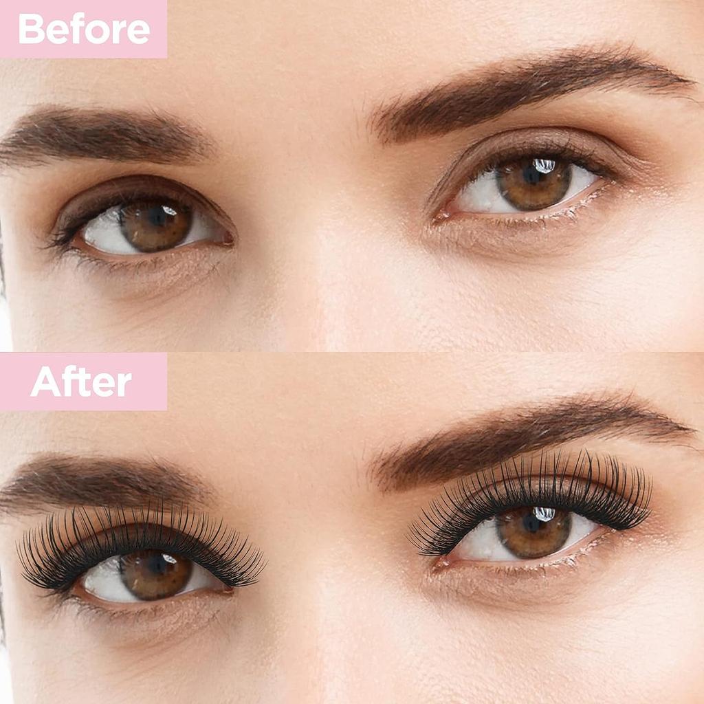 Natural Soft Self-Grafting Single-Cluster Segmented False Eyelashes Diy Eyelashes