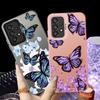 INS Retro Butterfly Phone Cover Case for Samsung Galaxy A13 A17 A52 A32 A36 A23 A71 A14 A56 A54 A12 A16 A34 A72 A25 A73