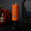 LED Pumpkin & Skull Halloween Candle Holder Lamp