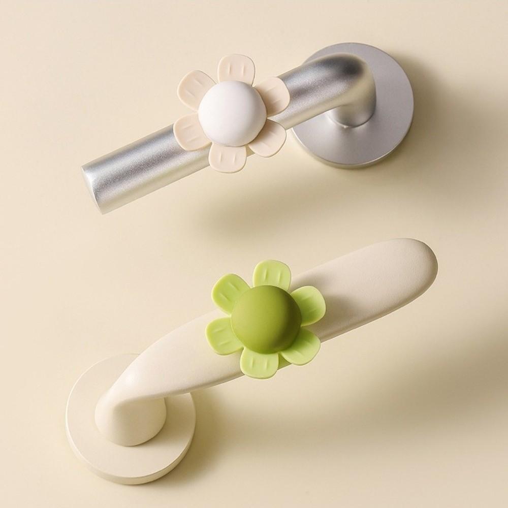 Anti-Collision Door Handle Protector Silent Protection Doorknob Bumper Pad Home Use