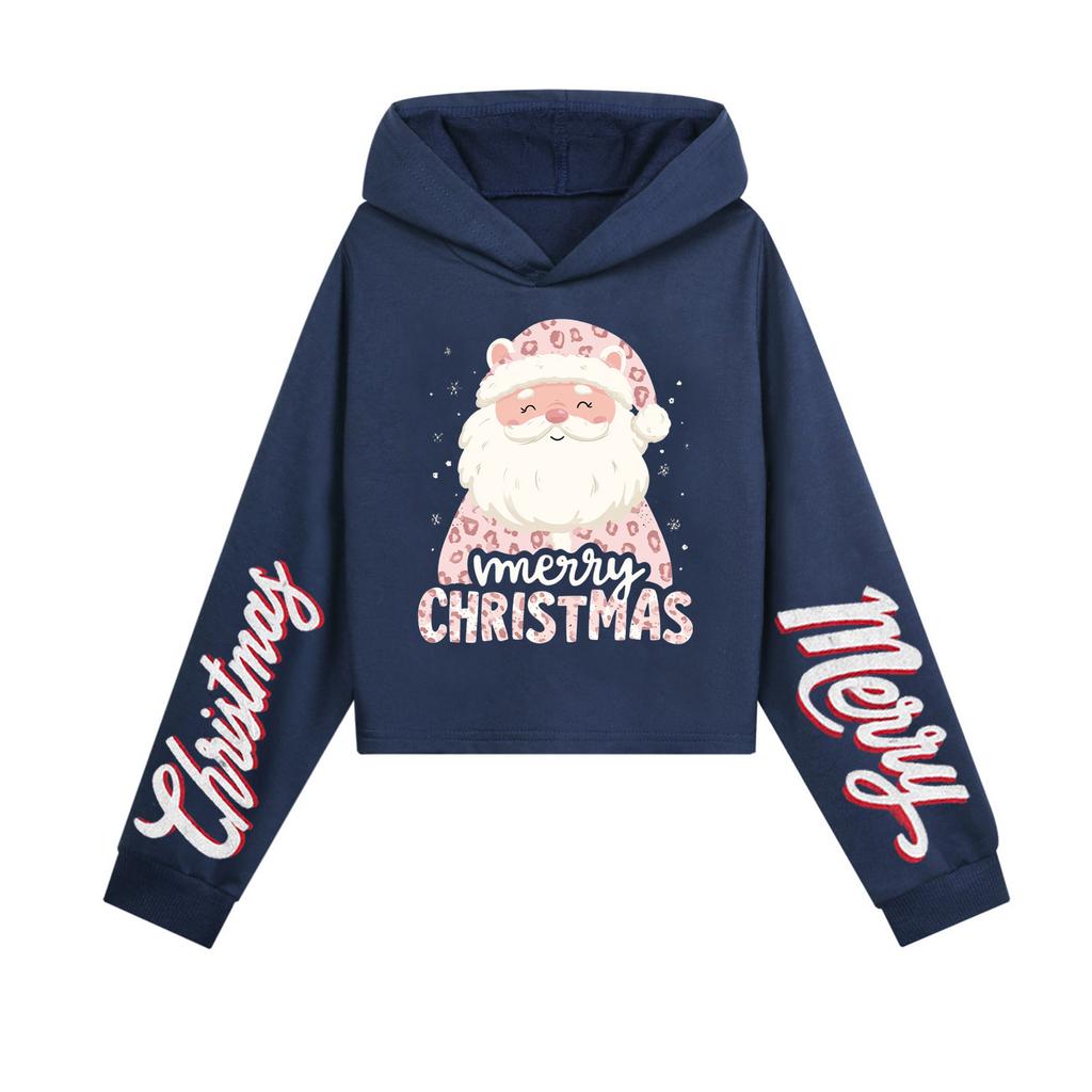 Kids Casual Fashion American Flag Printed Long Sleeve Hooded Sweatshirt