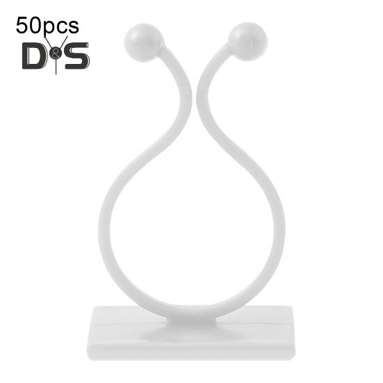 Plant Fixture Clip Wall Mounted Vine Fixing Clip Self-Adhesive Hook Invisible Plant Support Vine Clips for Indoor Outdoor Climbing Plants