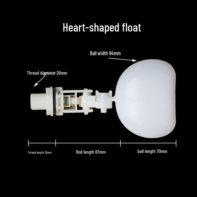 4-Point Float Valve Automatic Water Level Controller for Coolers, Incubators, Humidifiers, and Tanks