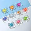 Cartoon Mini Luminous Crab Home Decoration Resin Crafts Miniature Figures Cute Desktop Small Ornaments Accessories Gifts