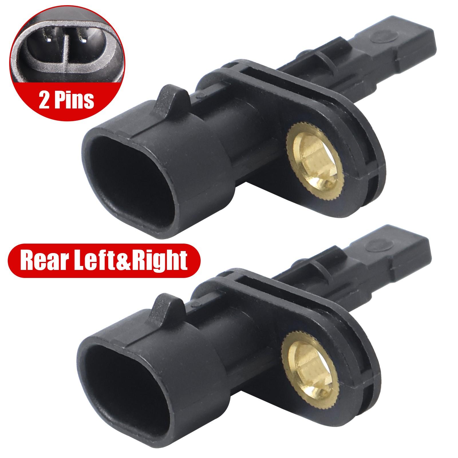 2Pcs ABS Wheel Speed Sensor Rear For Pontiac Chevrolet Caprice 6.0 6.2L 92211237