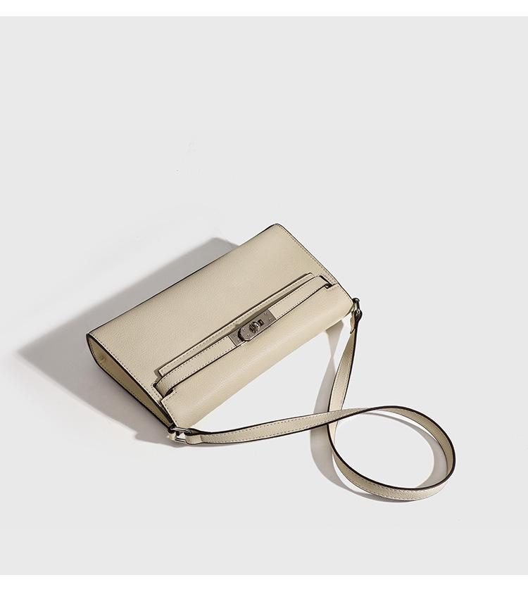 2024 m. vasaros aukštos kokybės krepšys per petį ir skersai kūną – madingo ir universalaus mažo kvadrato dizaino