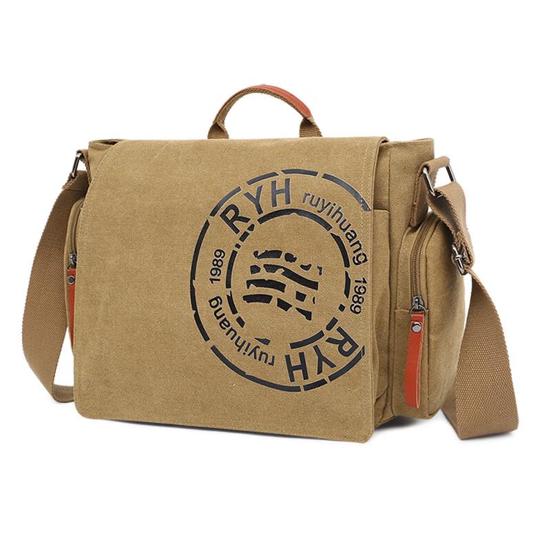 

Li Shen Men s Multi-compartment Casual Crossbody Bag