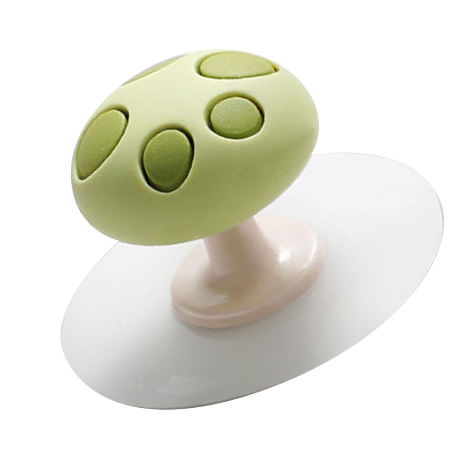 Toilet Lid Lifter Silicone Anti Slip Avoid Touching Flexible Mushroom Toilet Cover Lifting Handle for Kids Bathroom