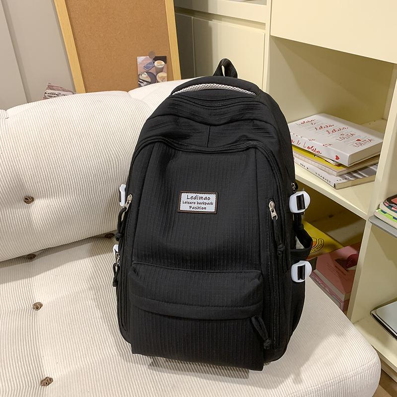 Large Capacity Junior High School Student Schoolbag Girls Travel Lightweight Backpack