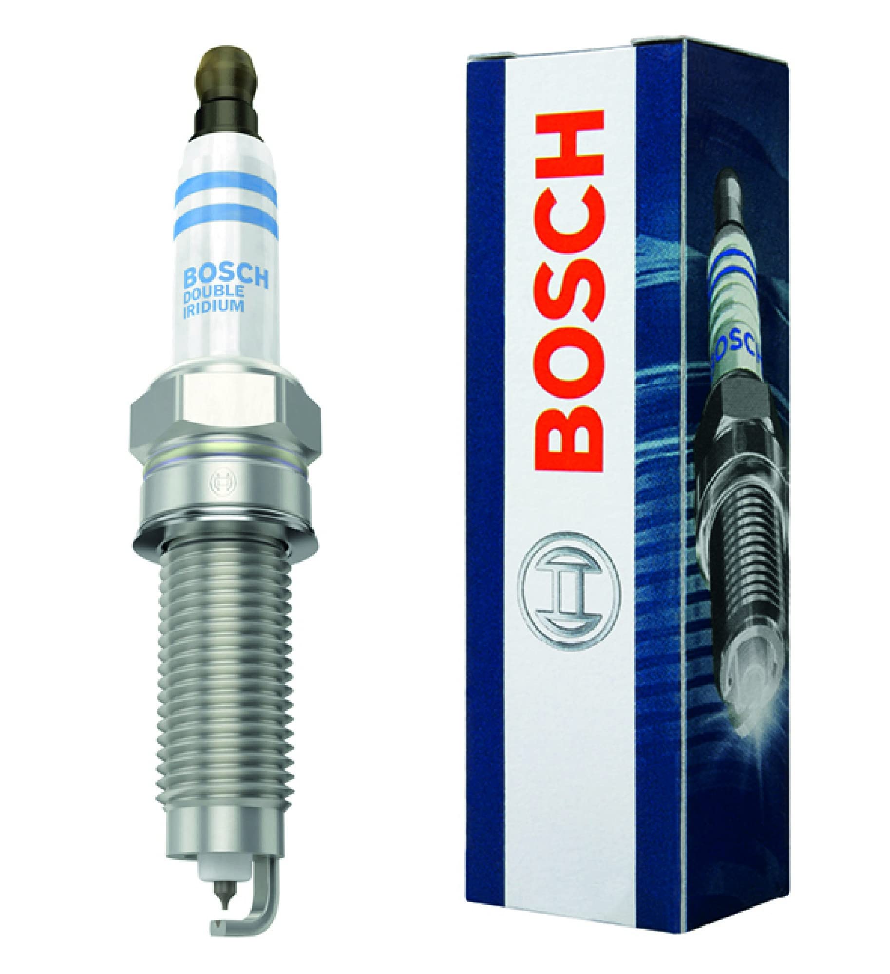 

BOSCH 7431 OE Тонкая проволока Двойная иридиевая свеча зажигания Одинарная -