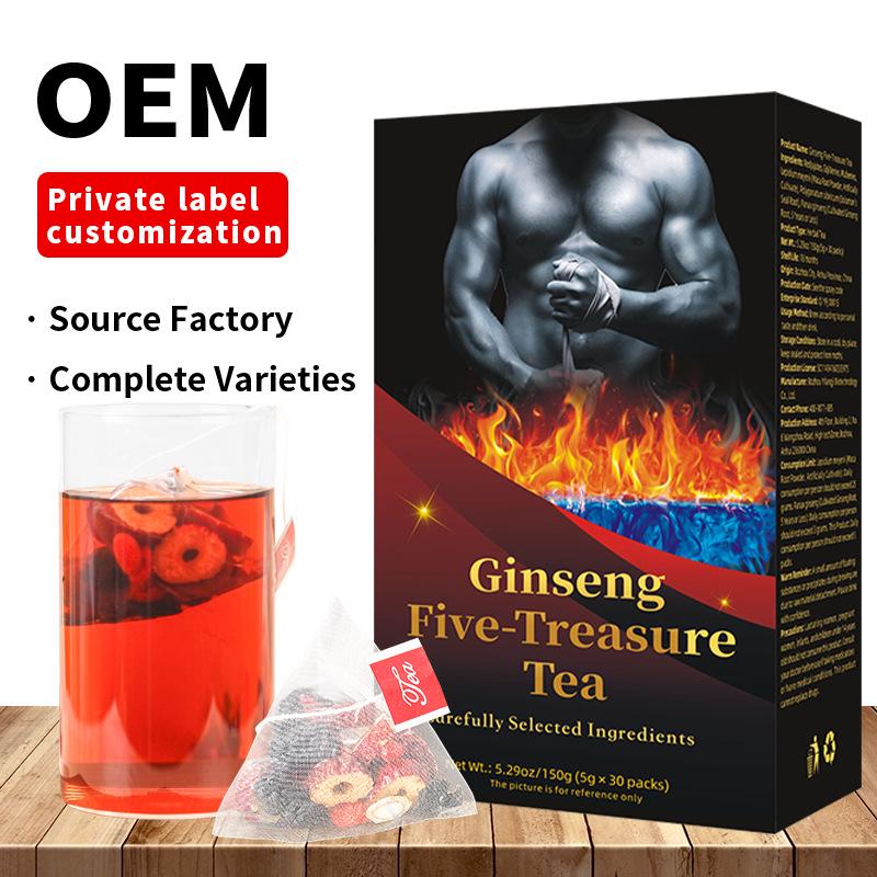 Korean Ginseng Treasure Tea (Five, Six, Eight, Ten Varieties) - Not for Domestic Sale