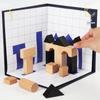 3D Space City Building Blocks Set: Geometric Shapes for Teaching Spatial Thinking