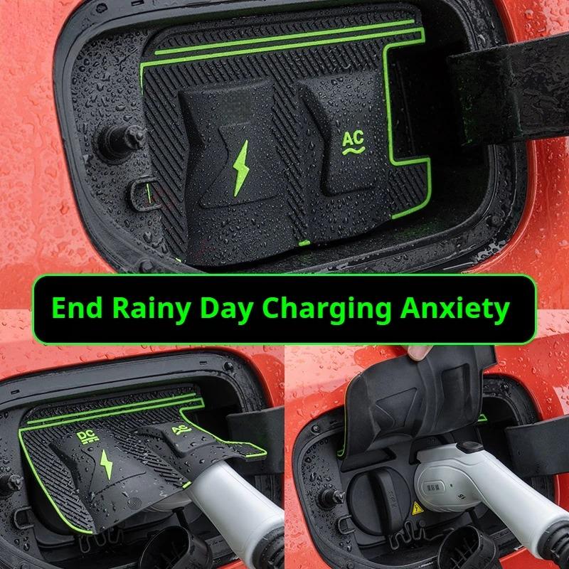 For Voyah Free Dreamer EV PHEV Courage Dedicated New Energy Car Charging Port Waterproof Protector Cover Gun Rain Cover