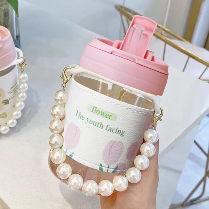 Double-Wall Glass Straw Tumbler Gift Set (10-Pack)