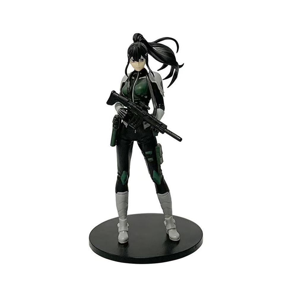 In Stock 1-4PCS Amine Kaiju No. 8 Figure Kafka Hibino Mina Ashiro Skeleton Creative PVC Model Toys Kids Action Statue Doll Gifts