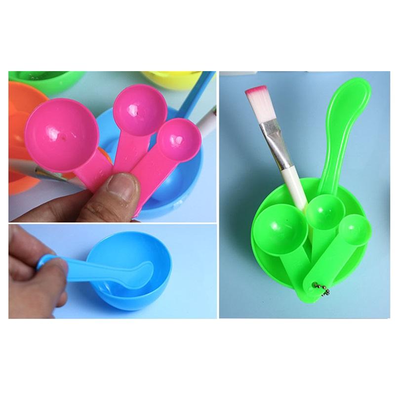 Facial Mask Mixing Bowl Set, DIY Beauty Mask Brush & Stirring Tool Kit, Skin Care Cosmetic Applicator Tools