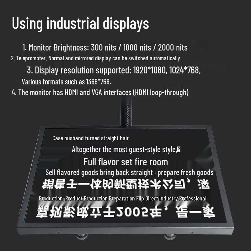 Jiashiying WJ-19X Transparent Speech Teleprompter