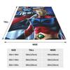 Goldorak Actarus Mazinger Z Manga Blankets Sofa Cover Flannel Decoration Warm Throw Blankets for Home Car Rug Piece