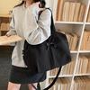 Large Capacity Fitness Bag Multi-Pocket Commuter Shoulder Crossbody Bag Short Travel Duffel Bag