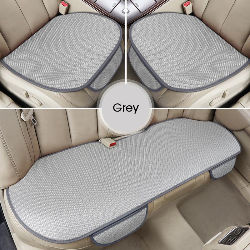 Coprisedile per Auto Estivo Traspirante Seta Ghiacciata Antiscivolo Protezione Sedile Auto Pad Universale per Uomo Donna Accessori Interni Auto