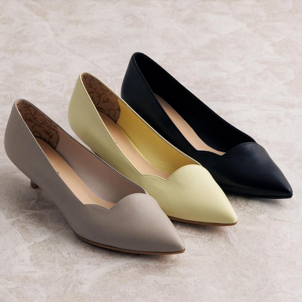 HIMIKO/Himiko/Flower Cut Pumps/641103 Black 225