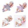 30cm/12in Washable Cuddle Doll Soft Body Caucasian Reborns Toy for Infant Child Girl Pretend Toy Best Companies Gift  Apricot