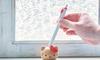 Nichigan Hello Kitty Pen Stand HK15 (Red)