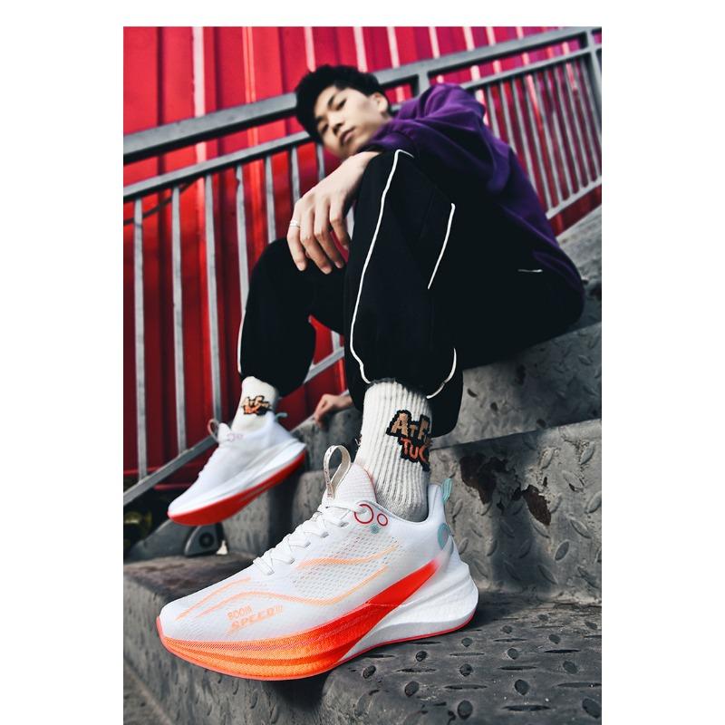 Laufschuhe Atmungsaktives Mesh Leicht Dämpfung Sportsneakers Rutschfest Sportschuhe