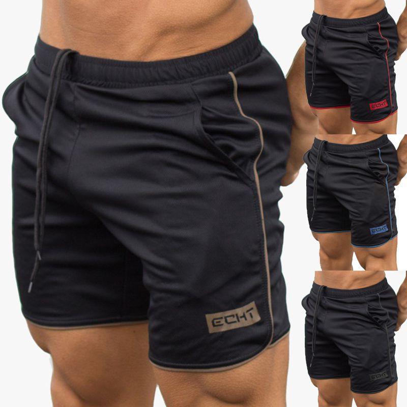 Mens Running Sports Bodybuilding Summer Shorts Workout Fitness Gym Short Pants
