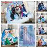 Prinzessin Elsa Flanelldecke Weich und Gemütlich Cartoon-Druckdecke Für Kinder Größe 150*200