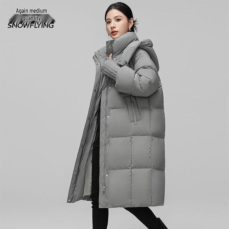 

Женский зимний пуховик средней длины Snow Flying 155/80A