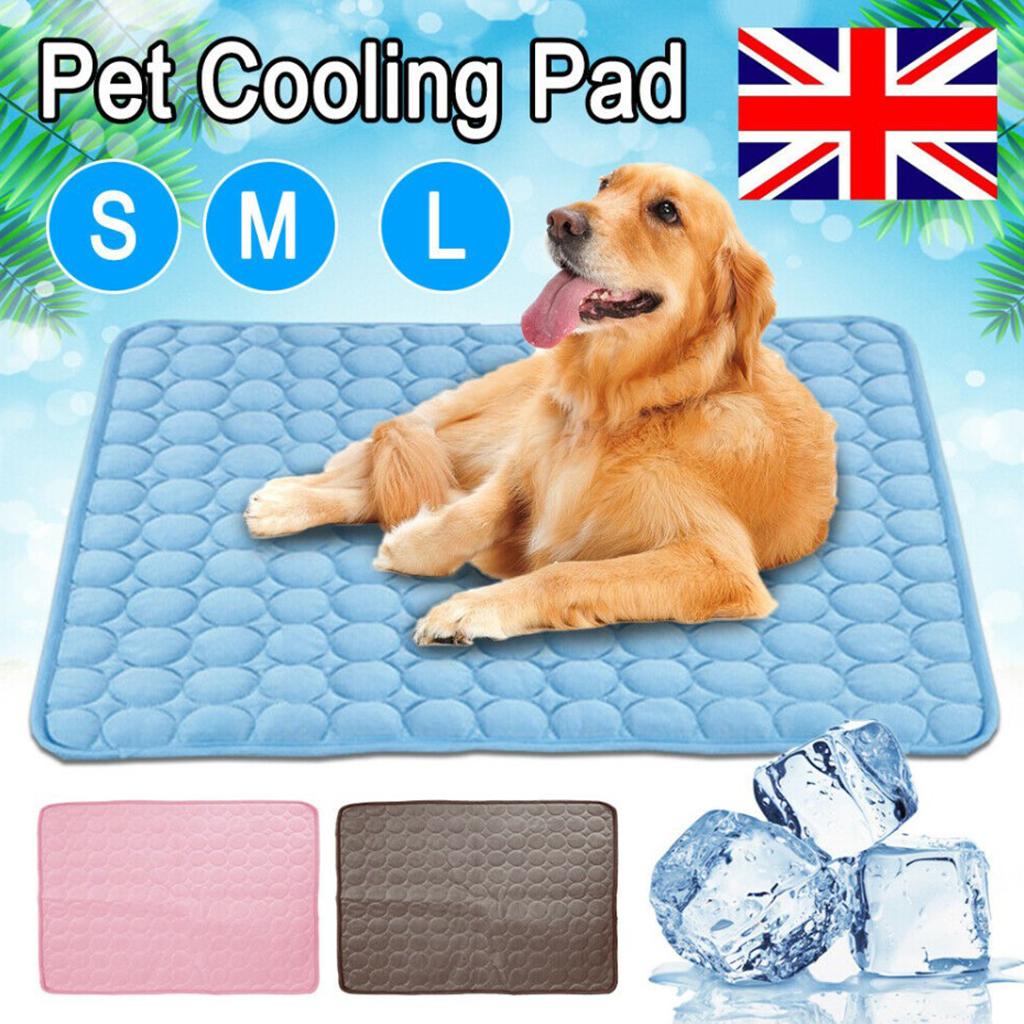 Cats Dog Cooling Mat Self Pad Foldable Washable