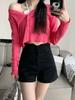Ultra High Waist Black Denim Shorts - Super Short Summer Hot Pants