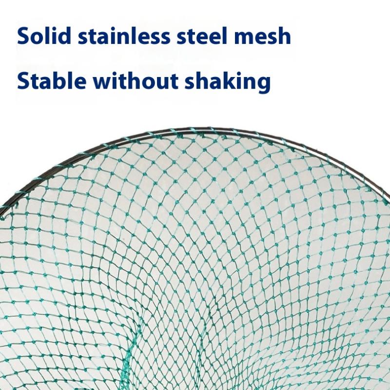 1Pc Fishing Mesh Net Head Fishing Tackle Copying Net Head For Freshwater Saltwater Without Handle