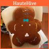 Gingerbread Man Plush Toy Stuffed Doll Christmas Decorations Cushion Gifts 45cm