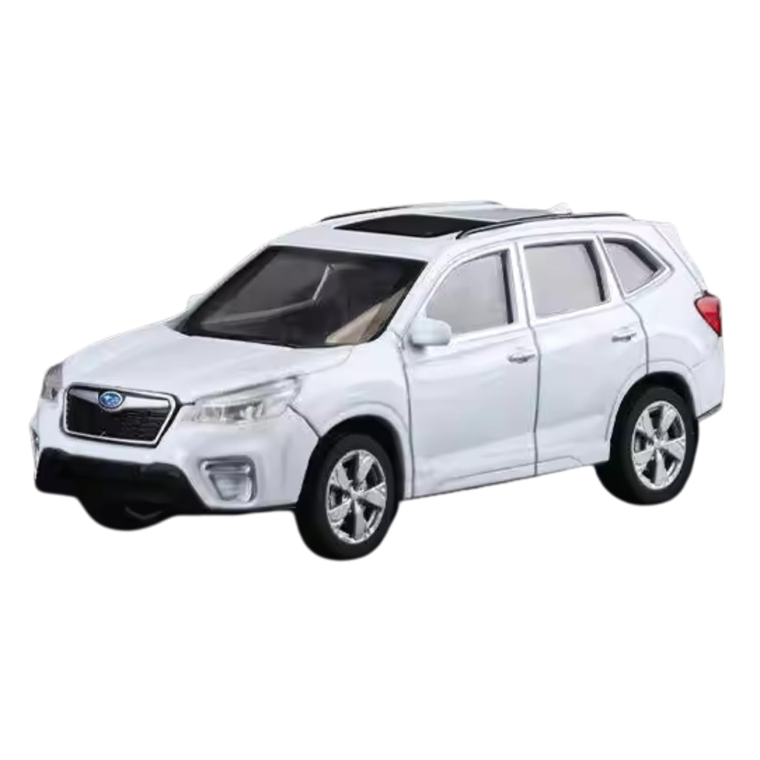 

Heimanba Subaru Forester 2021 Diecast Miniature Car 1/43 / (White) белый