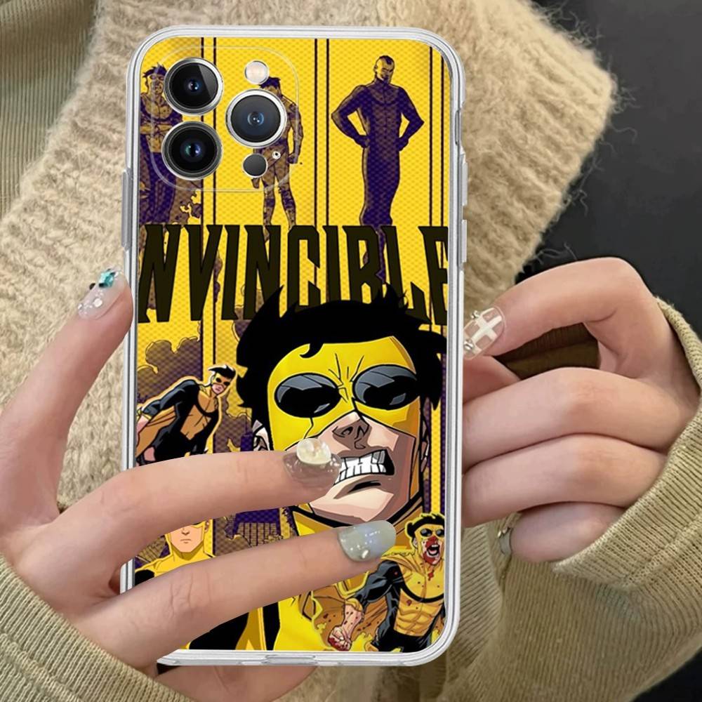 Cartoon Popular Anime I-invincibleS Phone Case For IPhone 17 16 15 14 11 12 13 Mini Pro XS Max Plus Funda Shell