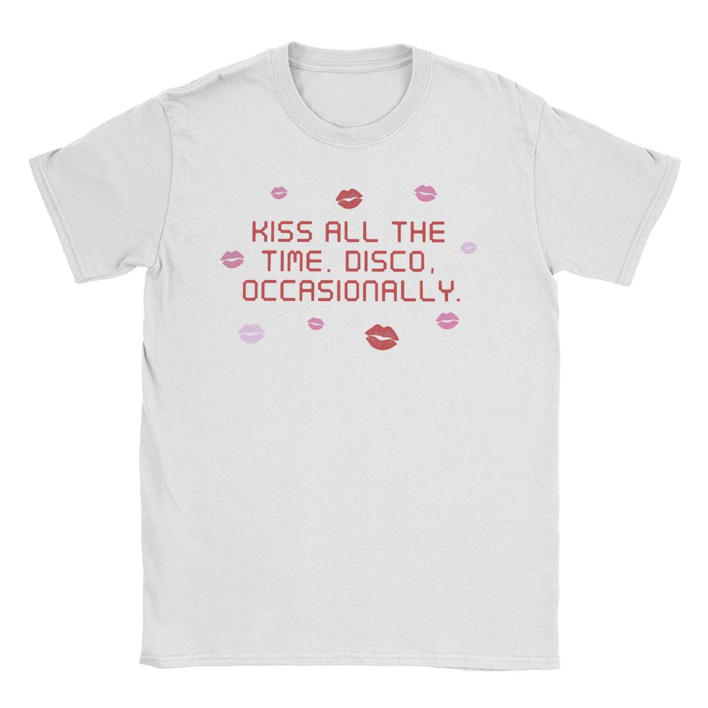 Kiss All The Time Harrys Tour TShirts Unisex Women Styles Hipster Pure Cotton Tee Shirt Crewneck Short Sleeve T Shirt 6XL Clothes