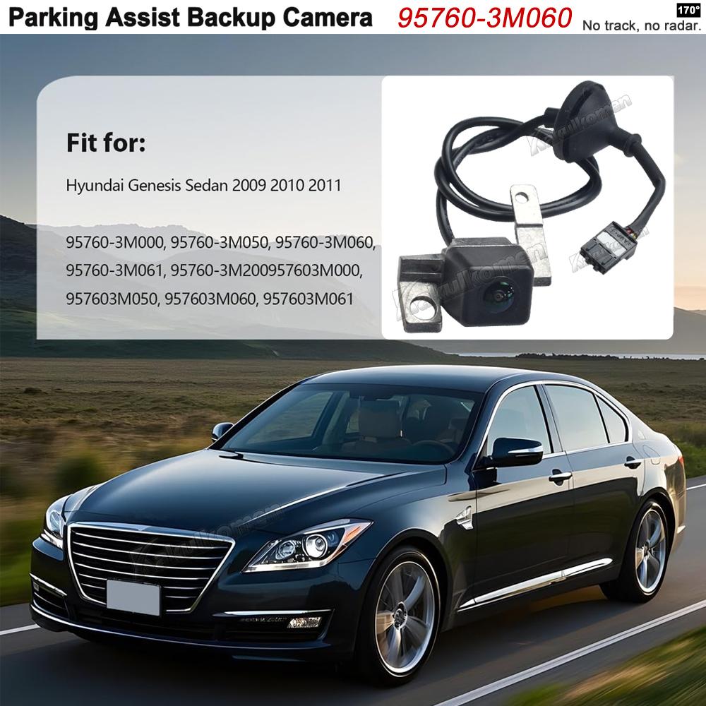 For Hyundai Genesis Sedan 2009 2010 2011 Auto Rear Backup Reverse Camera Car Rear View Parking Camera 95760-3M060 957603M060